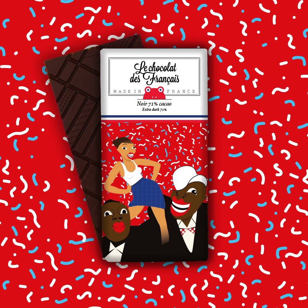 Chocolat des Français packaging motion design